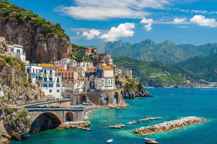 Amalfi coast italy